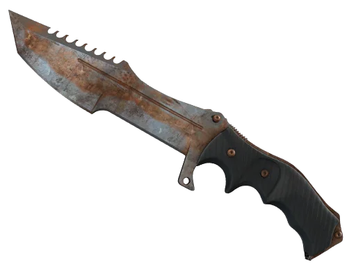 Huntsman Knife | Rust Coat (Battle-Scarred)