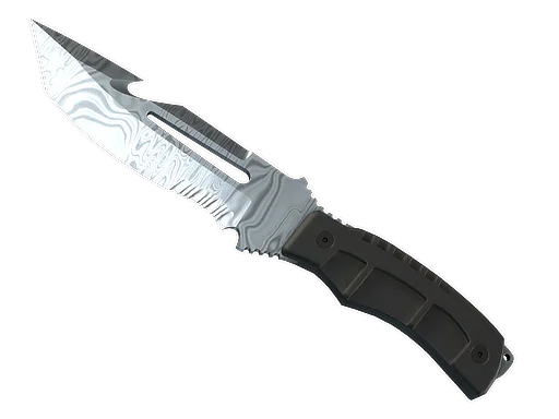 Survival Knife | Damascus Steel