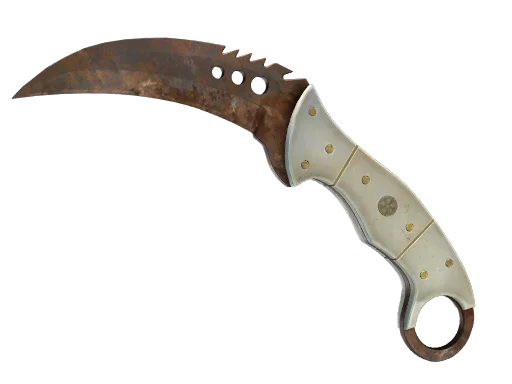 Talon Knife | Rust Coat (Battle-Scarred)