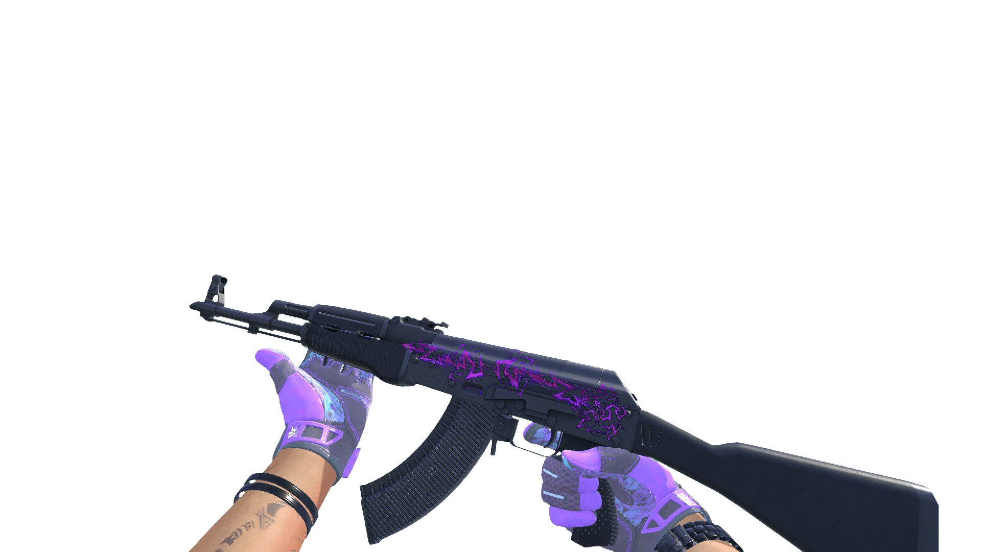 How to craft AK-47 | Purple Lightning - Stickers Guide - CSGOBROKER