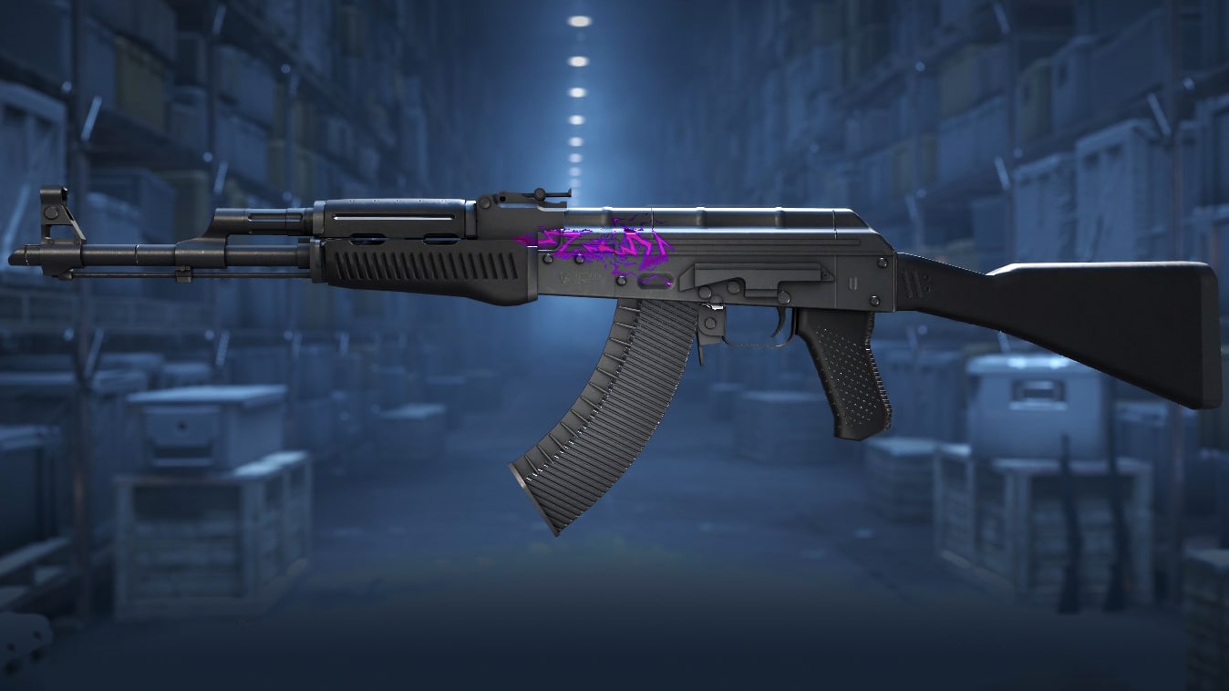 AK-47 | Purple Lightning Crafting Шаг 2