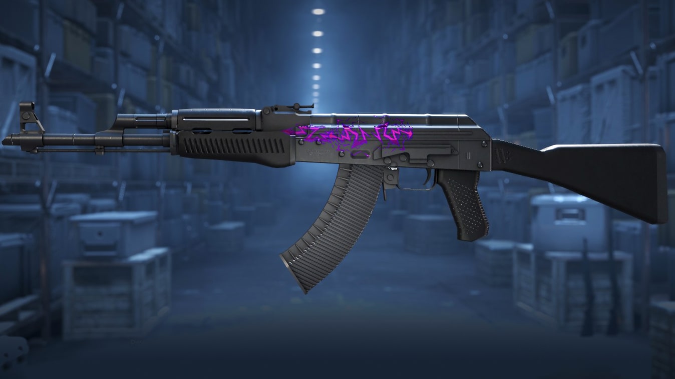 AK-47 | Purple Lightning Crafting Шаг 3