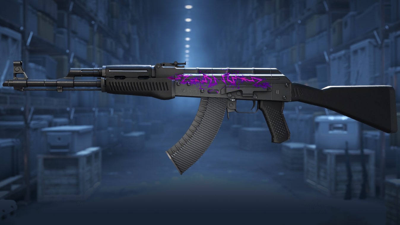 AK-47 | Purple Lightning Crafting Шаг 4