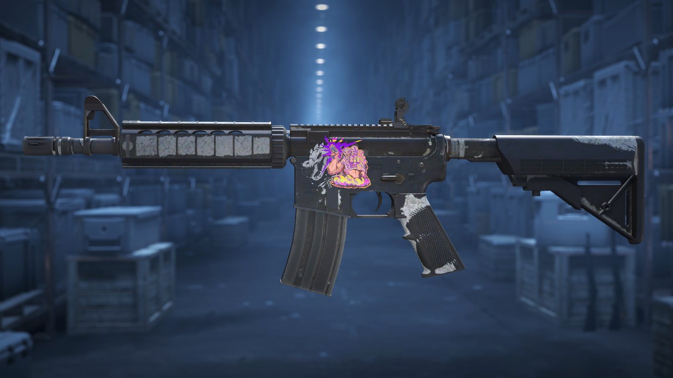 M4A4 | Godzilla Crafting Step 2