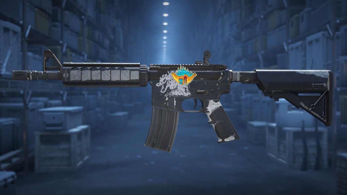 M4A4 | Godzilla Crafting Step 3