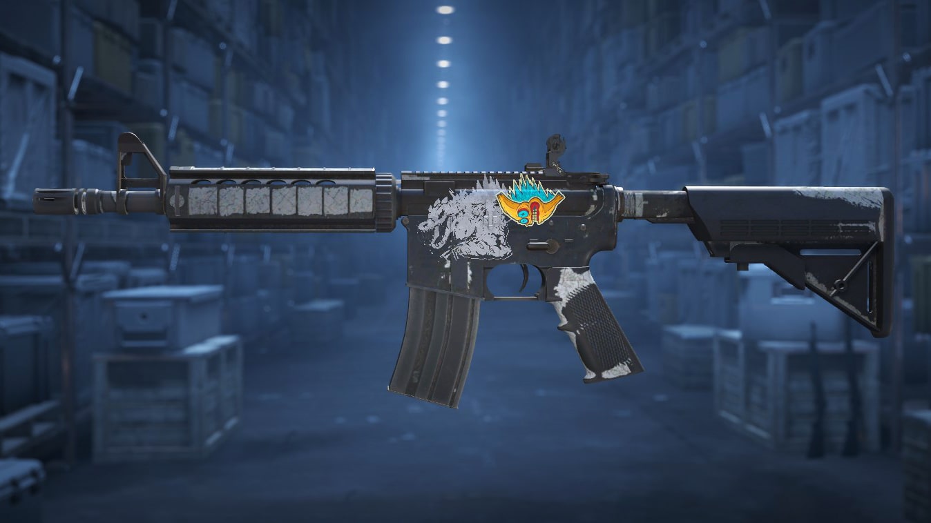 M4A4 | Godzilla Crafting Step 4