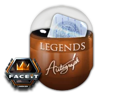 London 2018 Legends Autograph Capsule Capsule
