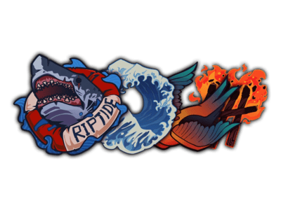 Operation Riptide Stickers