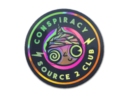 Sticker | Conspiracy Club (Holo)