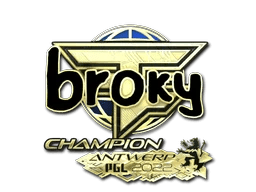 broky (Gold, Champion) | Antwerp 2022