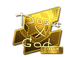 Sticker | Dosia (Gold) | Atlanta 2017