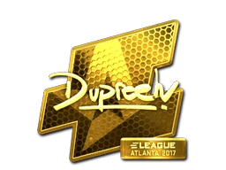 Sticker | dupreeh (Gold) | Atlanta 2017