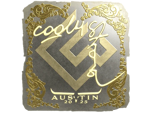 Sticker | cool4st (Gold) | Austin 2025