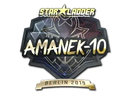 Sticker | AmaNEk (Gold) | Berlin 2019