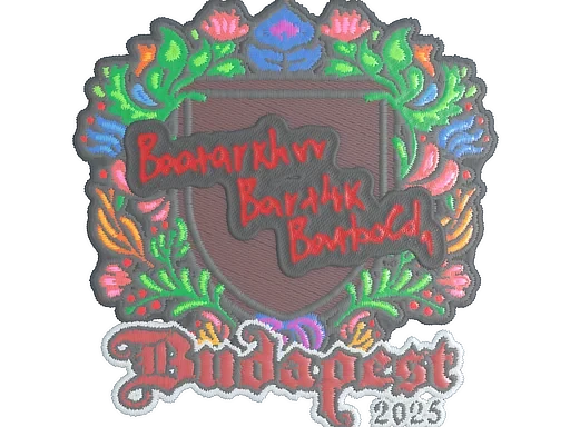 Bart4k (Embroidered) | Budapest 2025