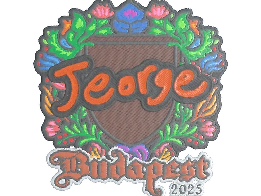 jeorge (Embroidered) | Budapest 2025