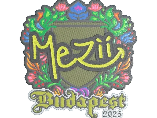 mezii (Embroidered) | Budapest 2025