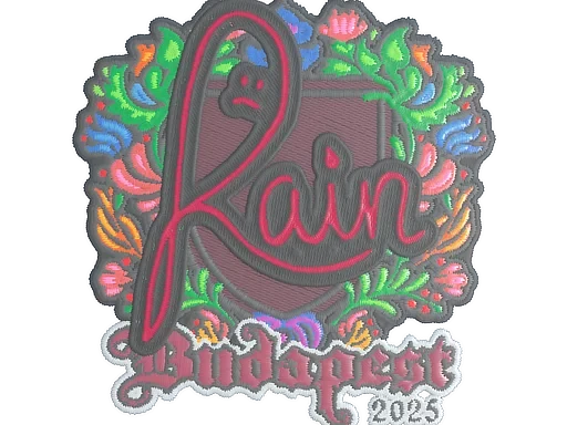 rain (Embroidered) | Budapest 2025