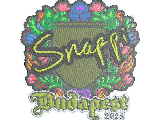 Snappi (Embroidered) | Budapest 2025