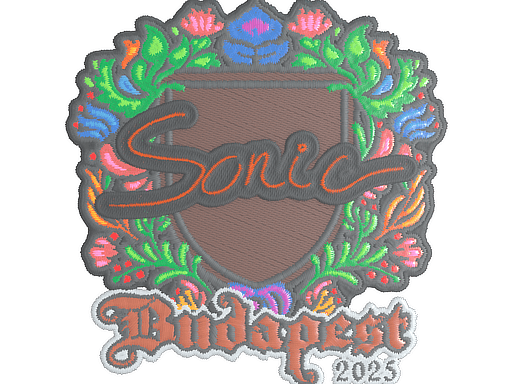 Sonic (Embroidered) | Budapest 2025