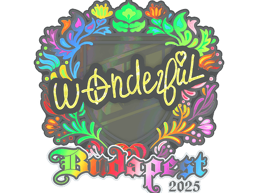 w0nderful (Holo) | Budapest 2025