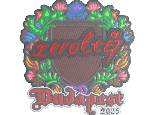 xerolte (Embroidered) | Budapest 2025