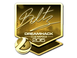 Sticker | boltz (Gold) | Cluj-Napoca 2015