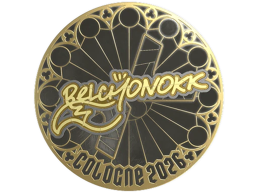 Sticker | BELCHONOKK (Gold) | Cologne 2026