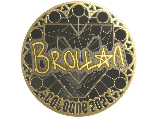 Sticker | Brollan (Gold) | Cologne 2026