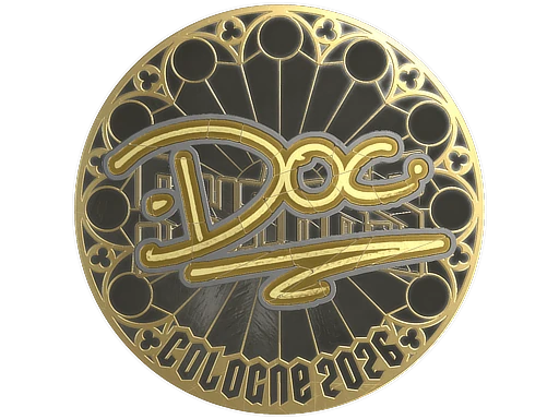 Sticker | doc (Gold) | Cologne 2026