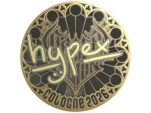 Sticker | hypex (Gold) | Cologne 2026