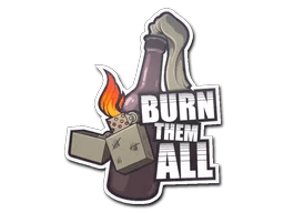 Sticker | Burn Them All