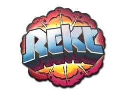 Sticker | Rekt (Holo)