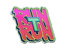 Sticker | Run T, Run