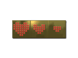 Sticker | Health (Gold)