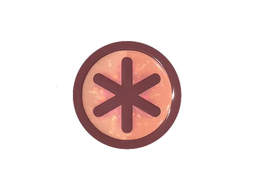 Assterisk (Glitter) | Sticker