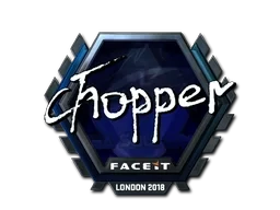 chopper (Foil) | London 2018