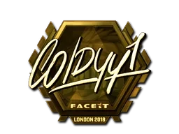 COLDYY1 (Gold) | London 2018