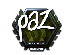 paz (Foil) | London 2018