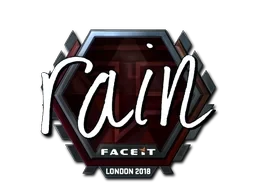 rain (Foil) | London 2018