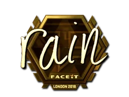rain (Gold) | London 2018