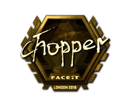 chopper (Gold) | London 2018