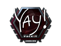 yay (Foil) | London 2018