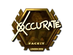 xccurate (Gold) | London 2018