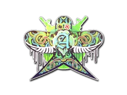 Sticker | Green Swallow