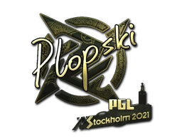 Plopski (Gold) | Stockholm 2021