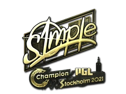 s1mple (Gold) | Stockholm 2021