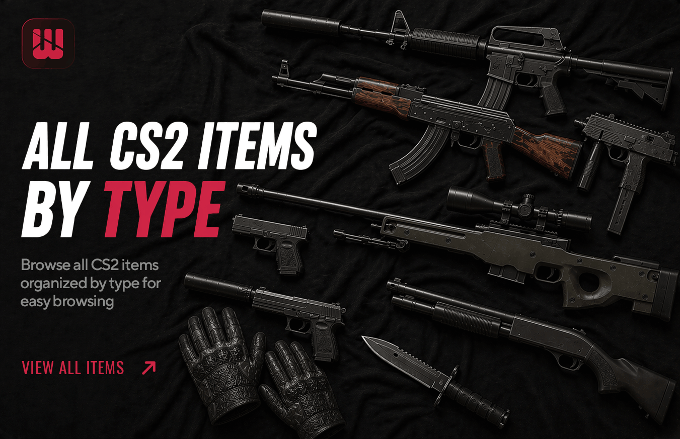 Skins By Weapon Type