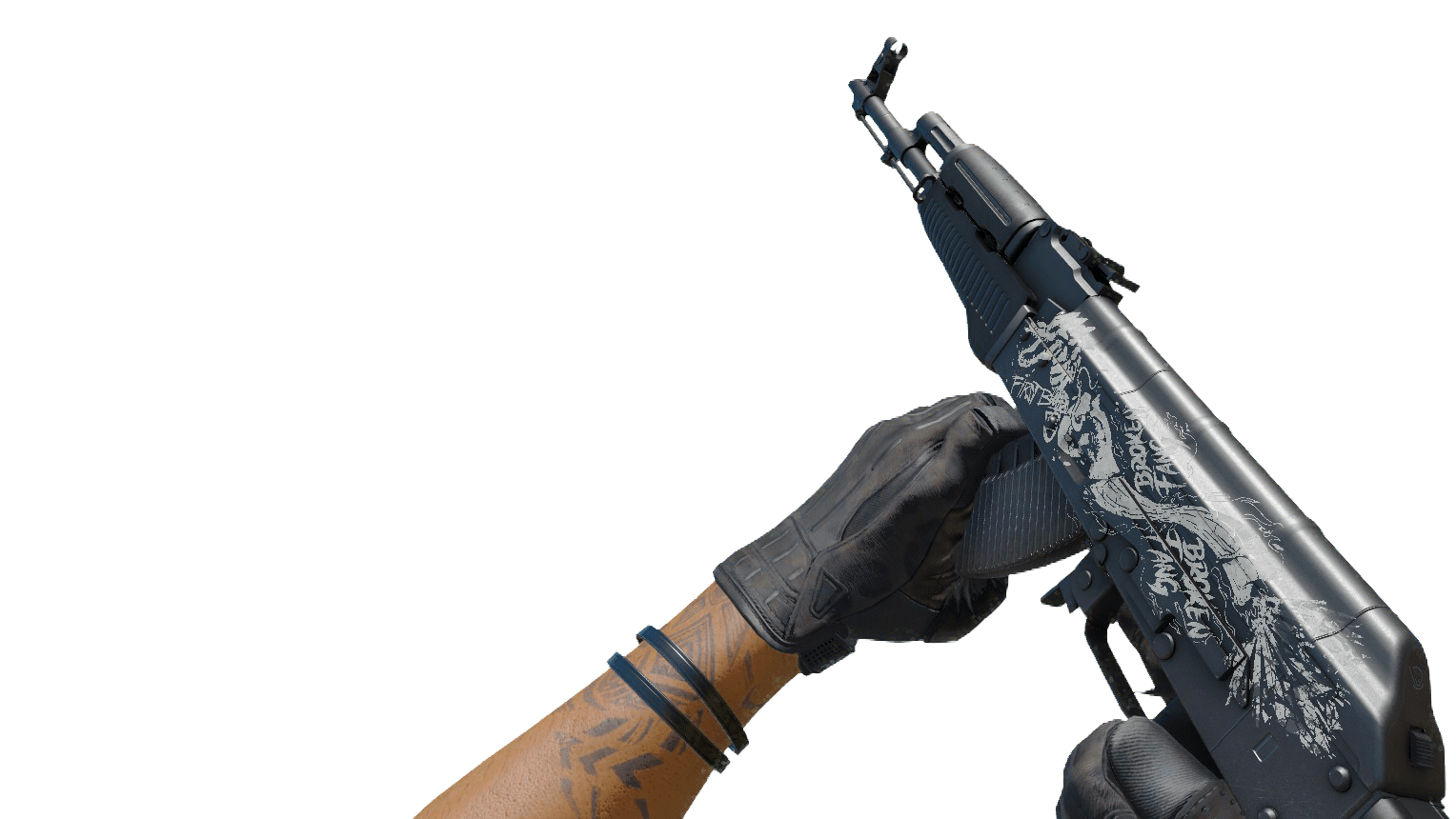 AK-47 | Gray Dragon ScreenShot 3