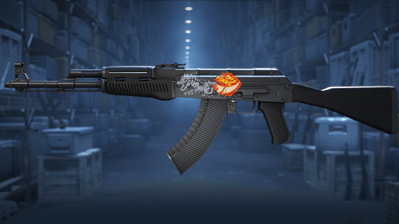 AK-47 | Gray Dragon Шаг Крафта 3